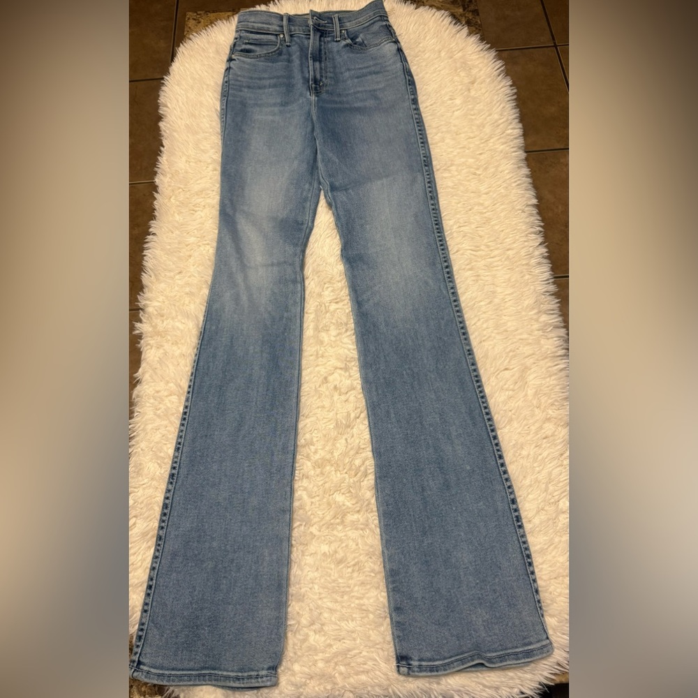 Mother High Waisted Smokin' Double Heel